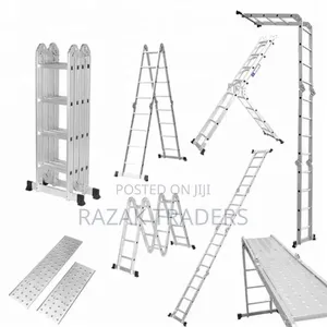 4.75meters 4×4 Aluminium Extension Ladder With Platform