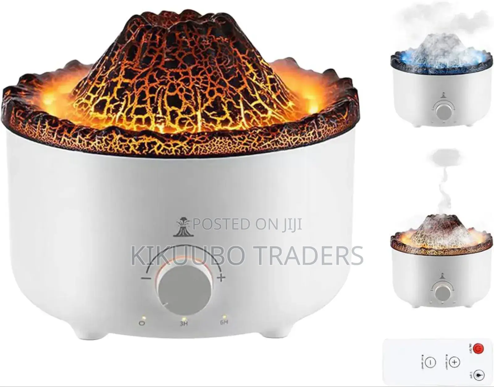 Volcano Oil Diffuser 560ml Aromatherapy Cool Mist