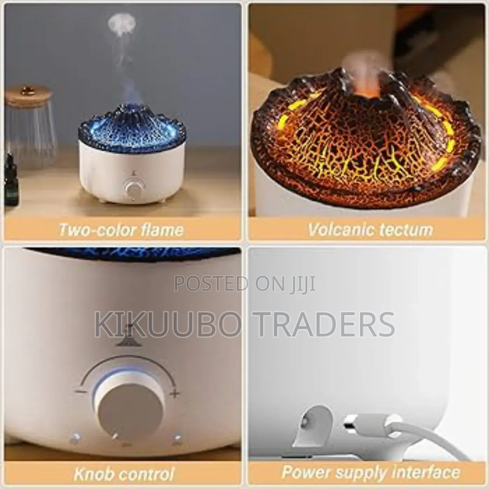 Volcano Aromatherapy Ultrasonic 560ml Cool Mist