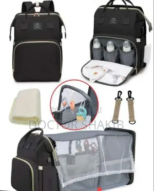 Quality Travel Baby Bed Bag, Large Baby Diaper With Crib