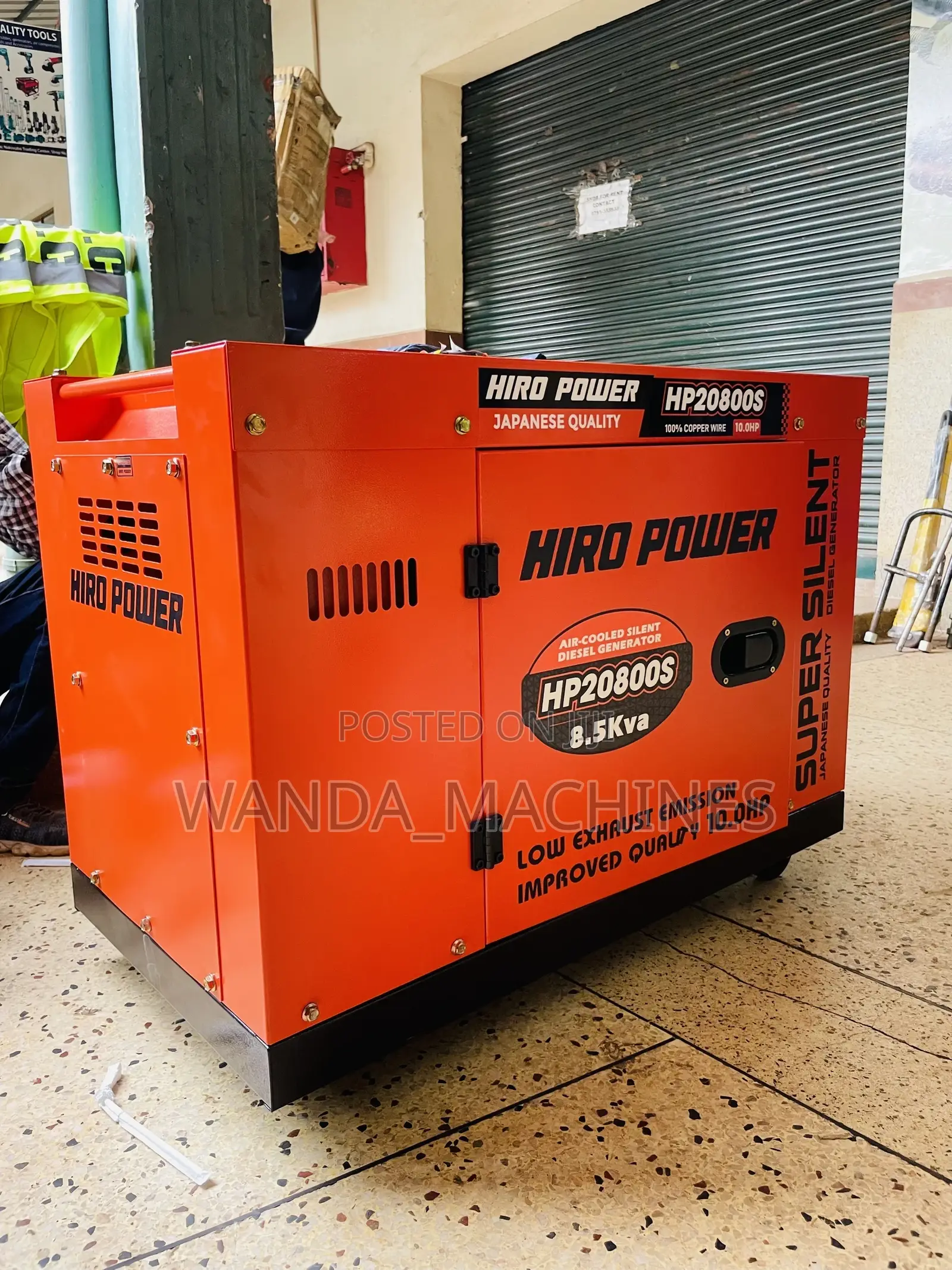 Diesel Generator 8.5kva Hiro Power