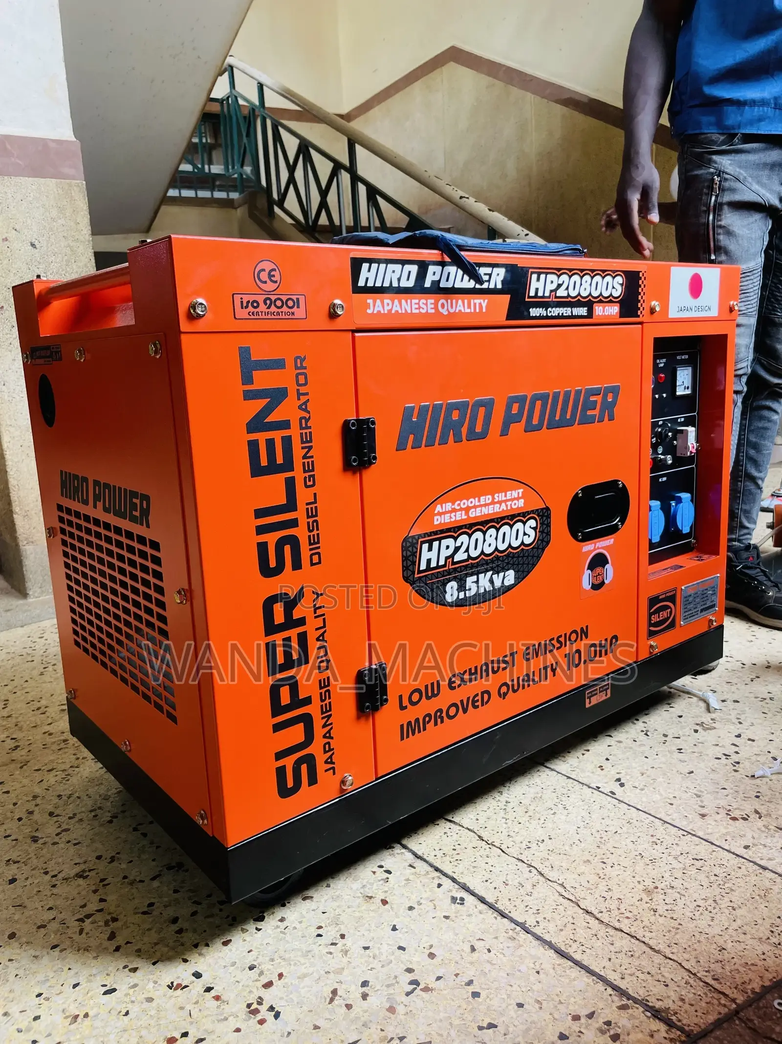 Diesel Generator 8.5kva Hiro Power