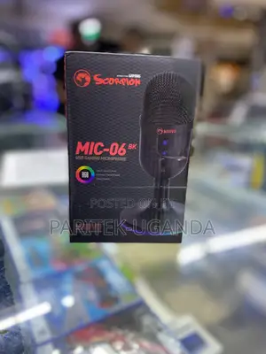 Marvo Mic-06 Bk Wired Microphone