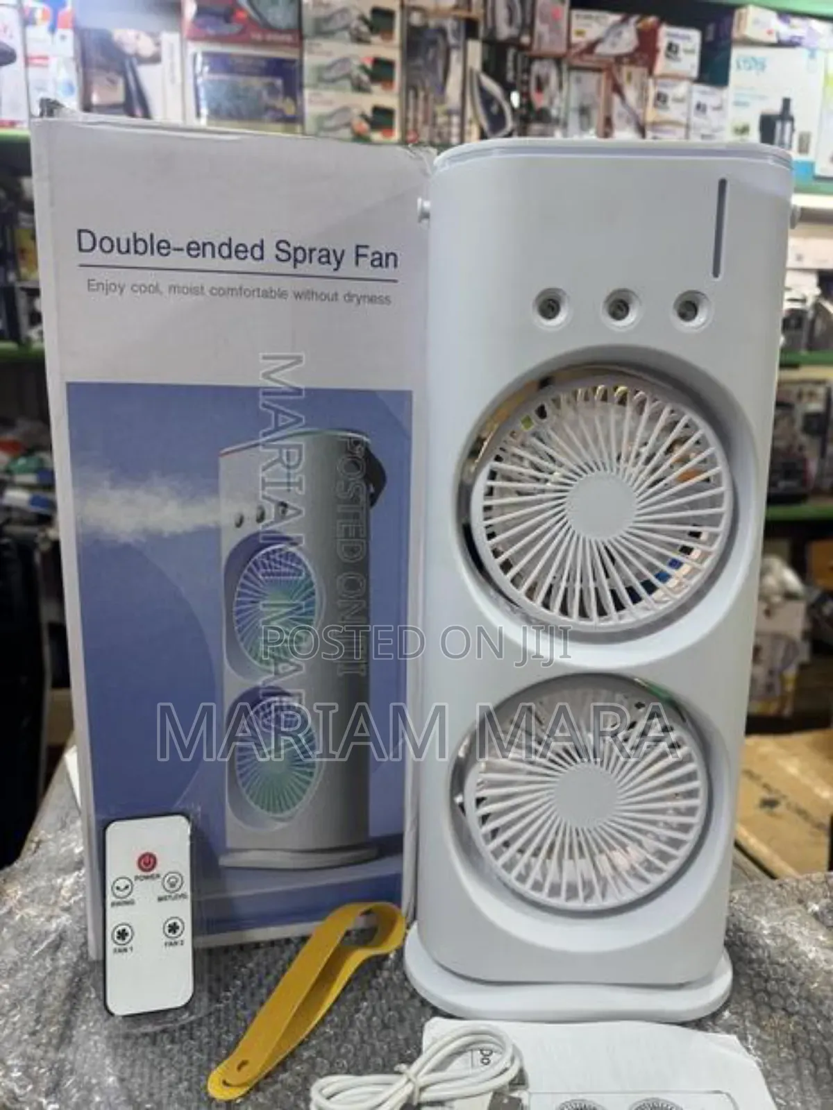 Double Mist Spray Fan /Portable Fan