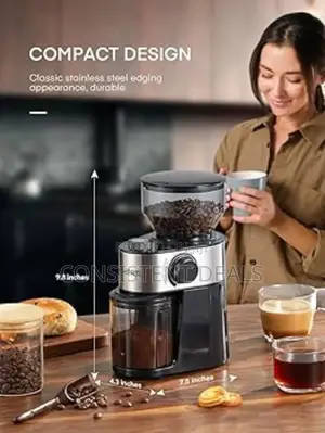 Electric Burr Coffee Grinder