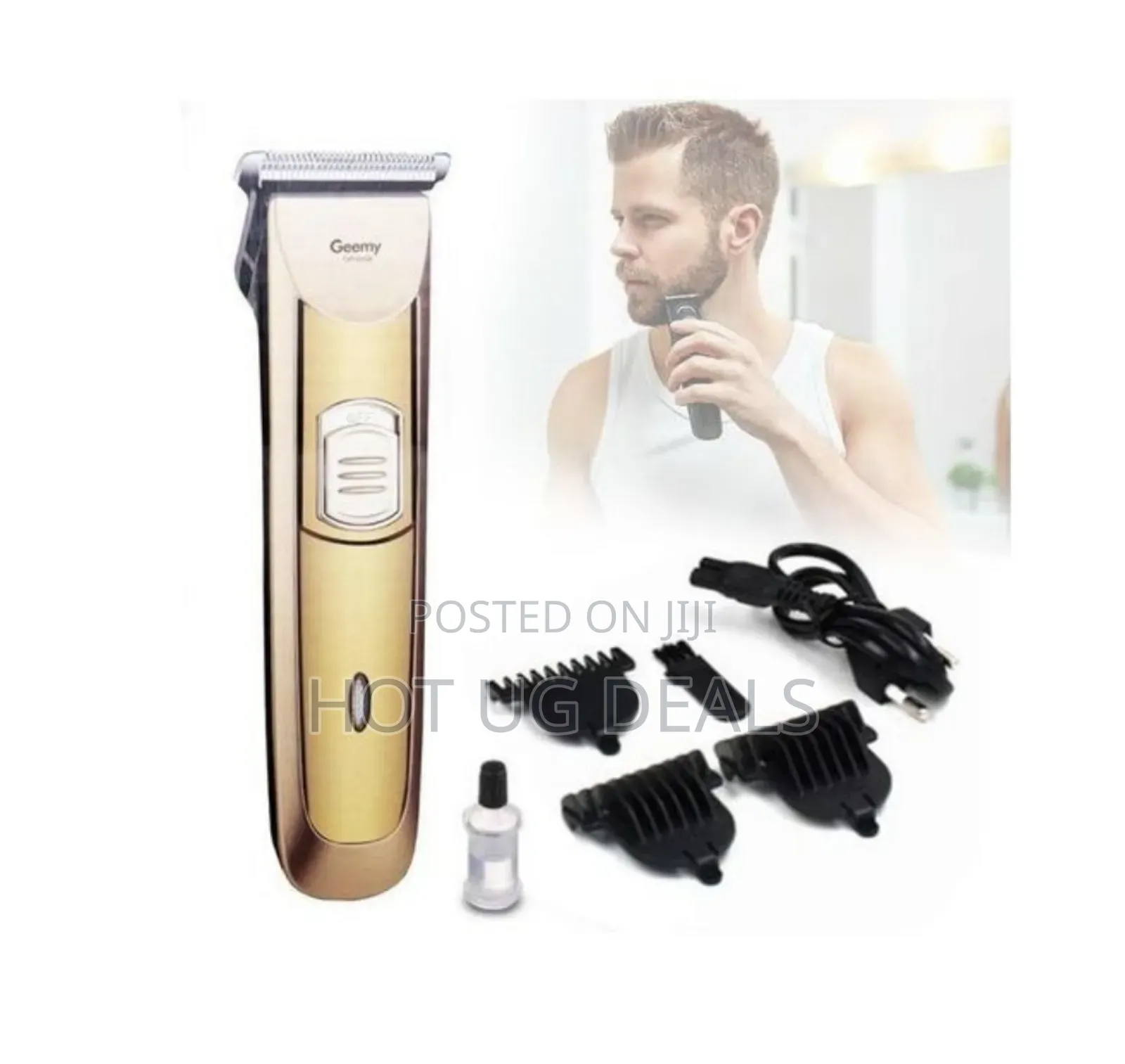 Geemy Reachable Hair Trimmer/Clipper/Shaving Machine