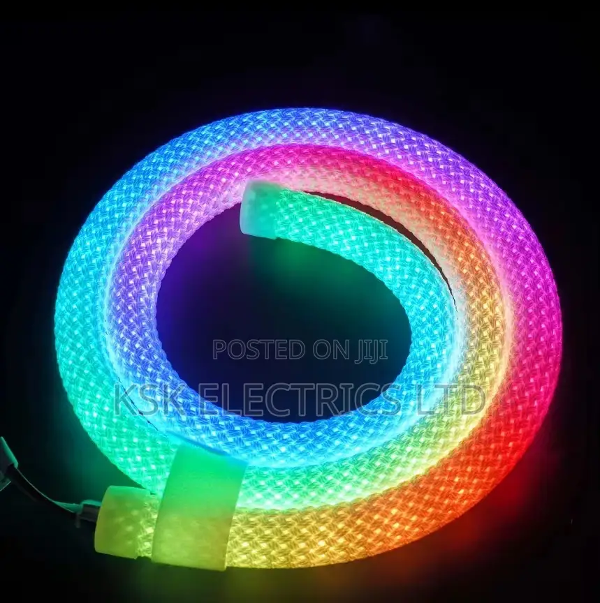 LED Neon Strip RGBIC Flexible Silicon Light Tape Waterproof