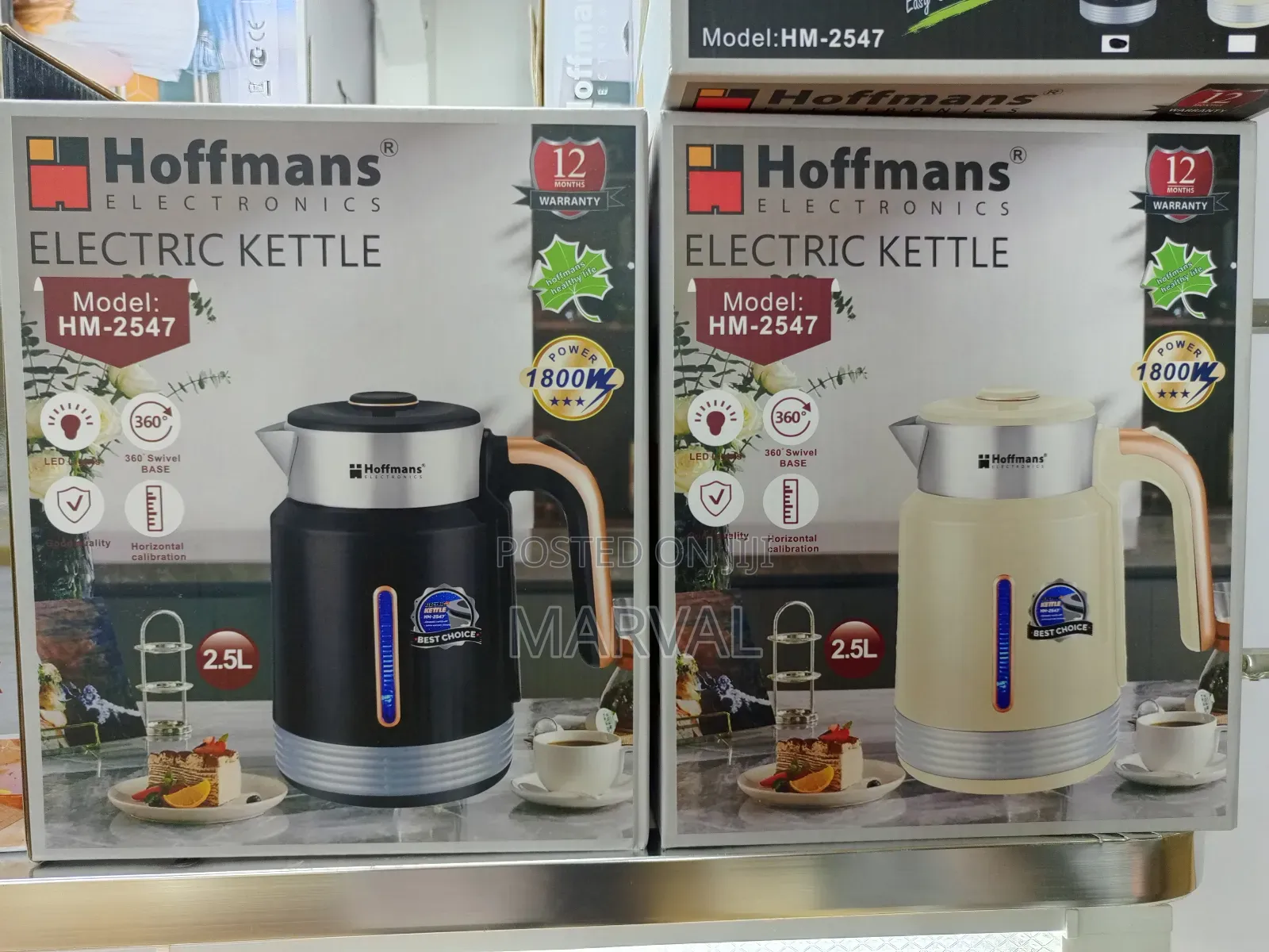 Hoffmans 2.5L Electric Milk Boiling Kettle | HM-2547