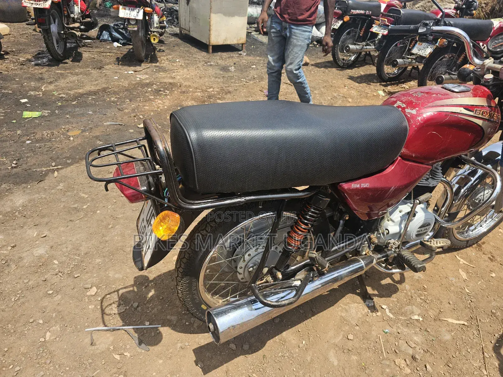 Bajaj Boxer 2022 Red