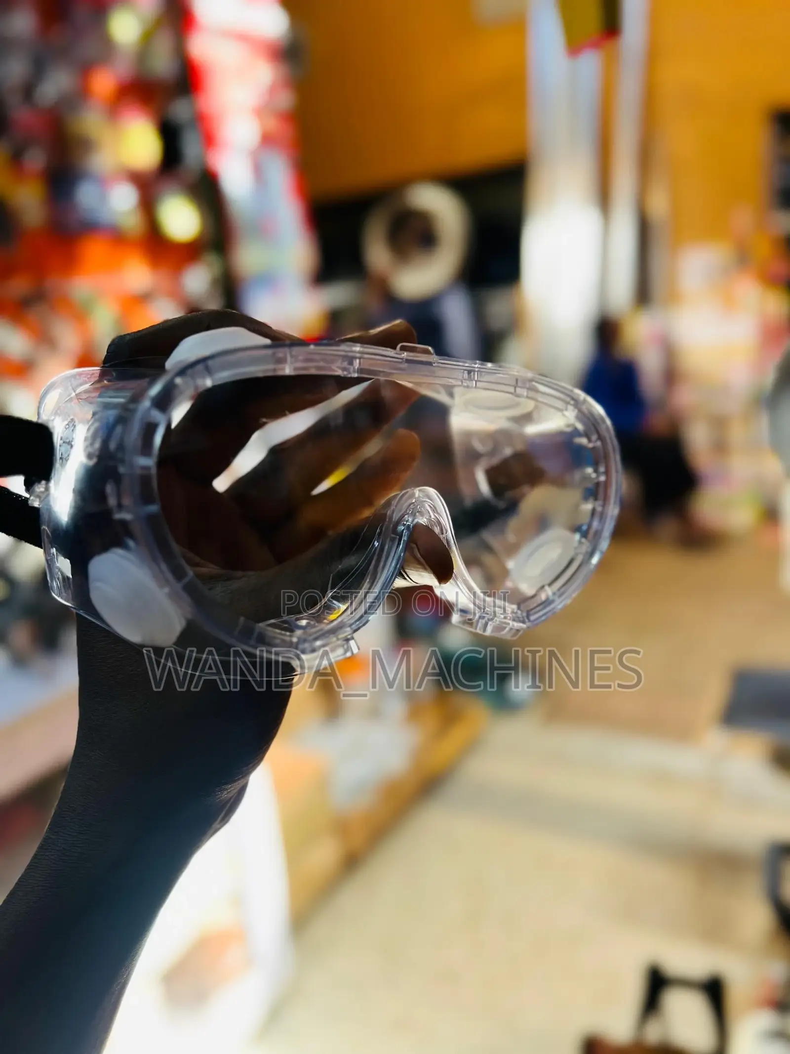 Adjustable Lens Safety Goggles