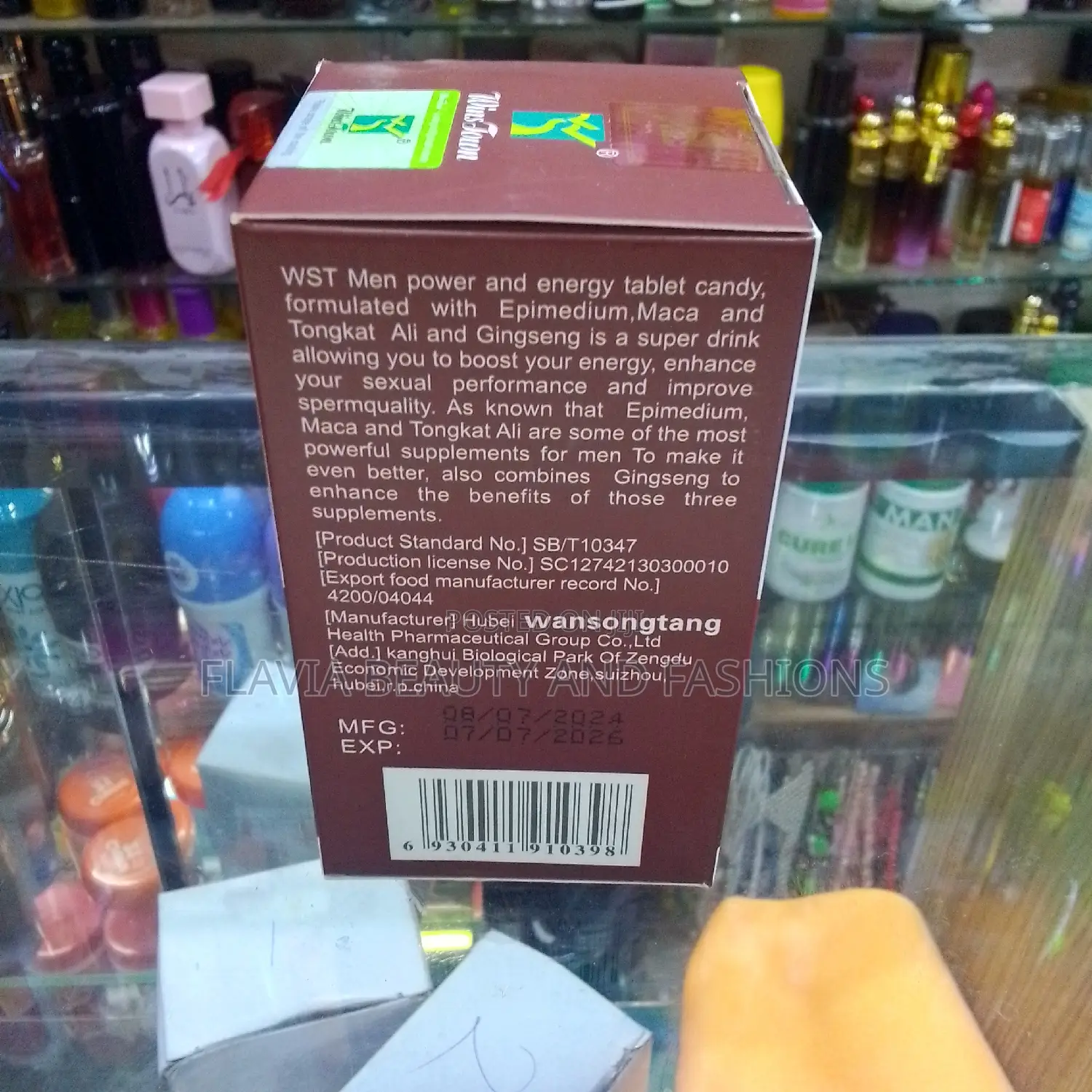 Men Power Energy Tablet Candy