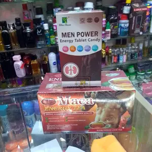 Macca Energy Tea and Men Energy Tablet Candy
