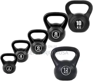18kg Vinyl-Coated Kettlebell for Home Gym Training