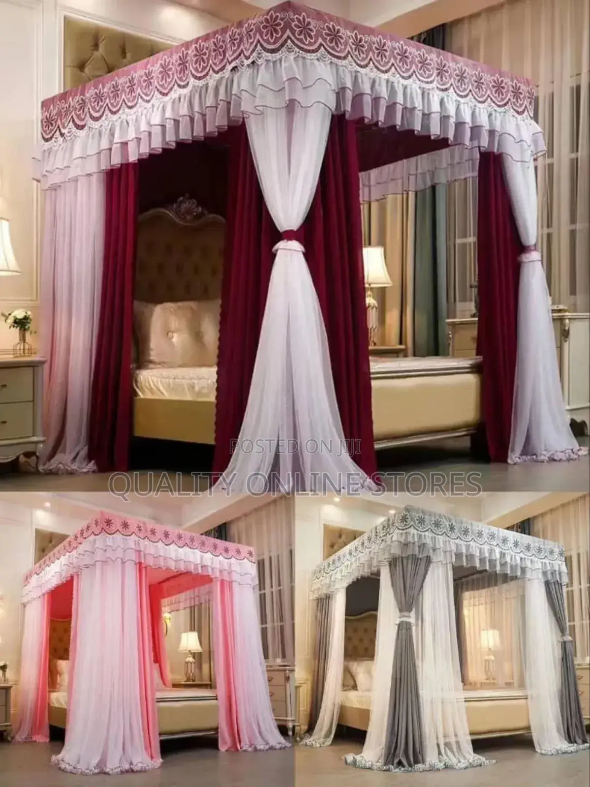 Canopy Rail Mosquito Net