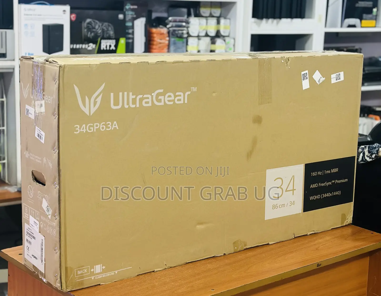 LG Ultra Gear 34” Curved Monitor