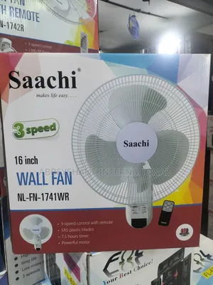 Remote Wall Fan