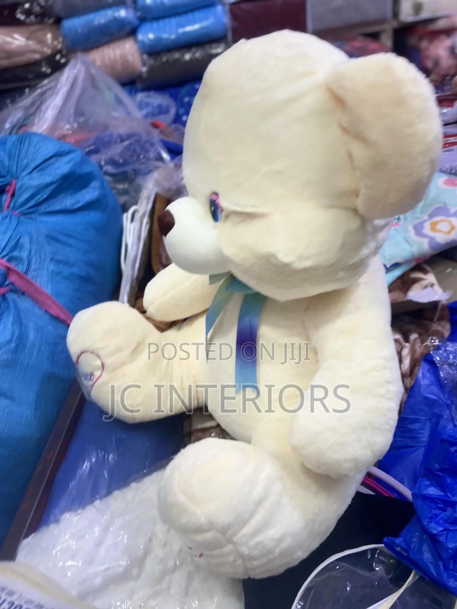 Cream Teddy Bear