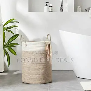 Round Foldable Laundry Basket