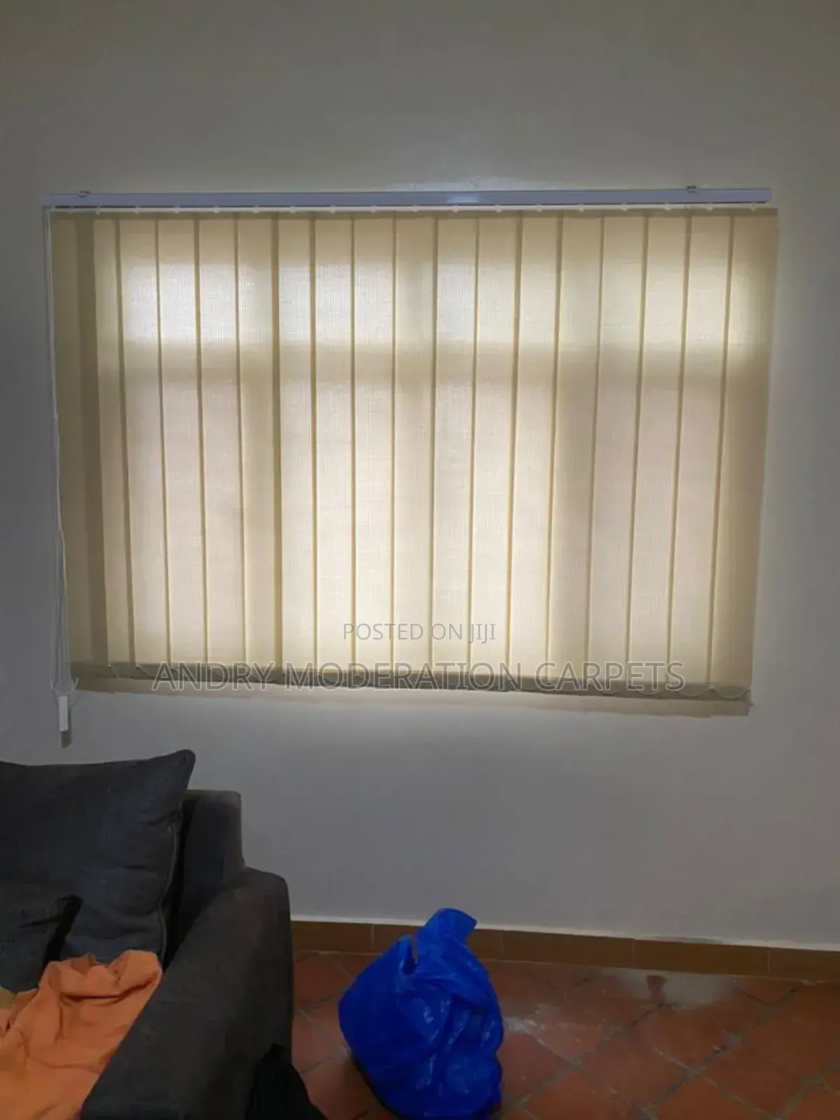 Light Cream Blind Curtains
