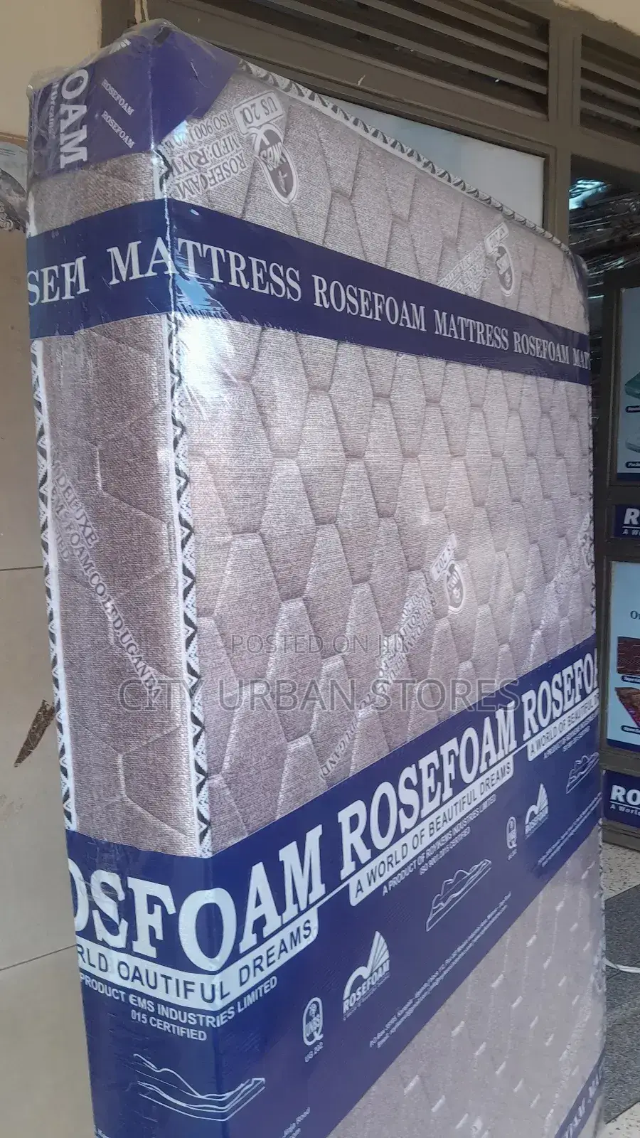 Rosefoam 5x6 Quilted Mattress