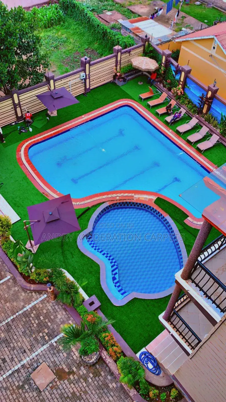 Green Artificial Grass Carpet