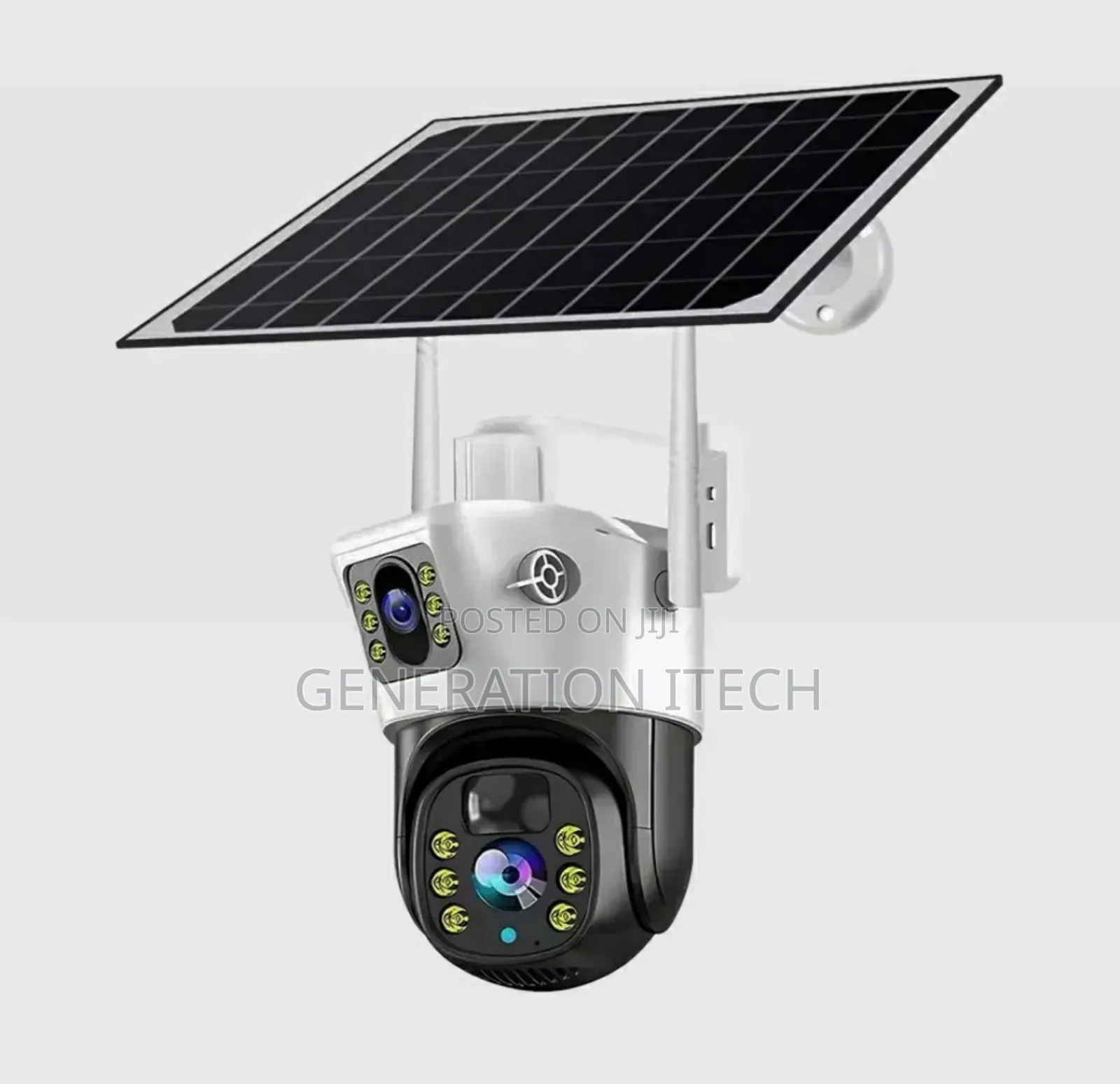 4g Solar Camera- 8mp- With Dual Lens- Wireless -20x Zoom