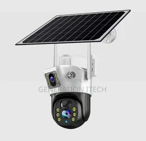 4g Solar Camera- 8mp- With Dual Lens- Wireless -20x Zoom