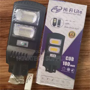 100W Original Hi Fi Lite Solar Street Lights Stom