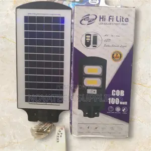 100W Original Hi Fi Lite Solar Street Lights Peac
