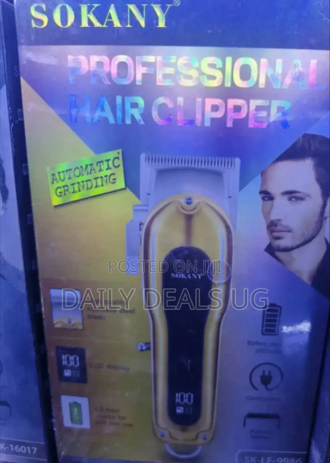 Electric Sokany Hair Clipper