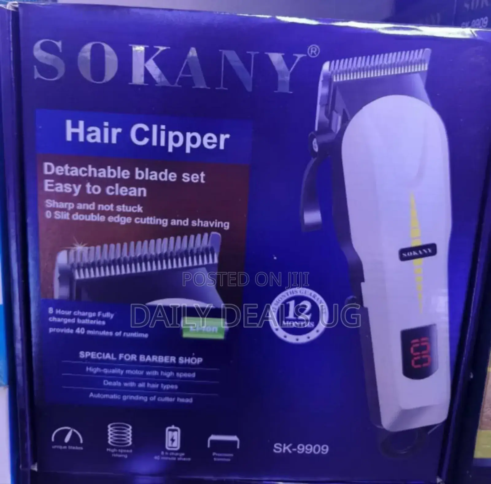 Sokany Mini Rechargeable Hair Clipper