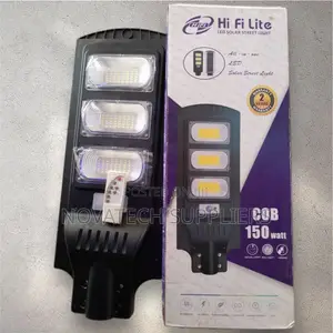 150W Durable Hi Fi Lite Solar Street Lights Oreo
