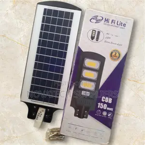150W Durable Hi Fi Lite Solar Street Lights Byta