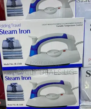 Foldable Travel Steam Iron