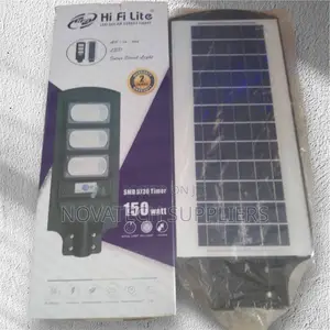 150W Durable Hi Fi Lite Solar Street Lights Stran