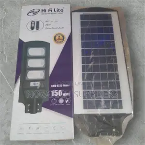 150W Original Hi Fi Lite Solar Street Lights Mand