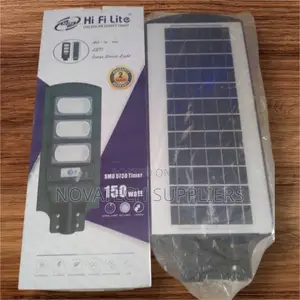 150W Highly Efficient Hi Fi Lite Solar Street Lights Luna