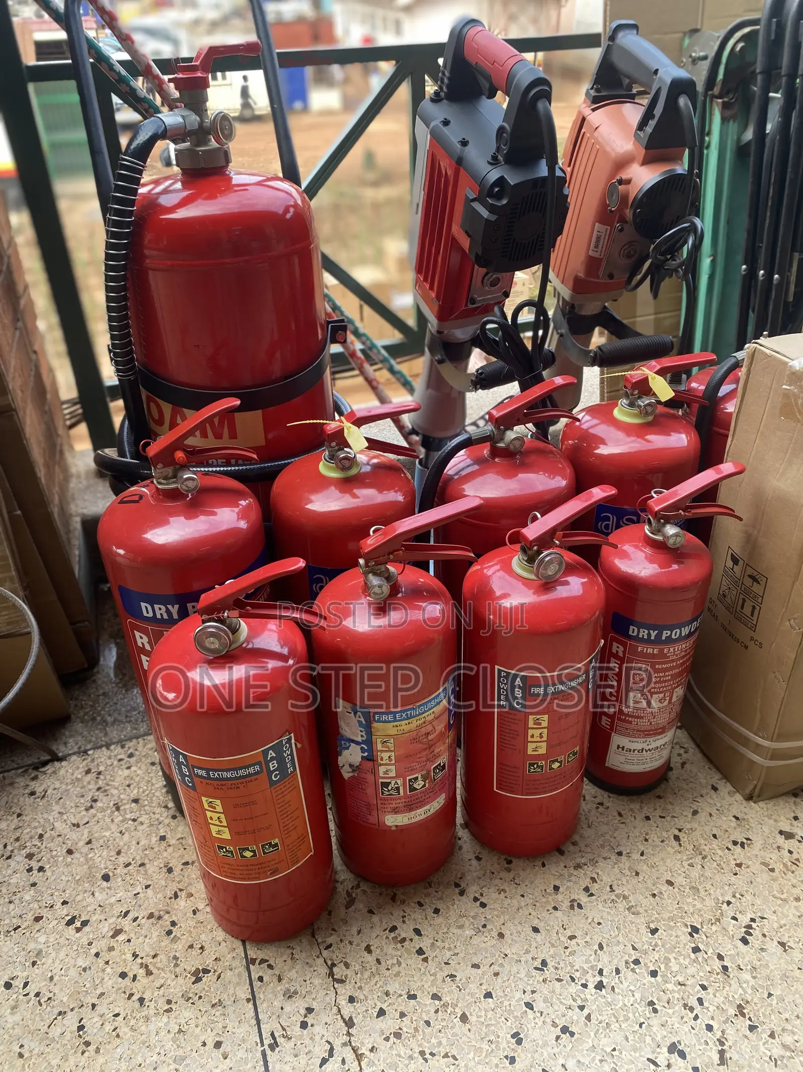 Powdered Fire Extinguishers All Sizes