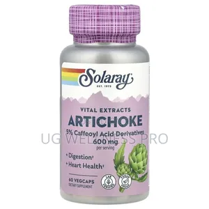 Solaray, Vital Extracts, Artichoke, 600 Mg, 60 Vegcaps