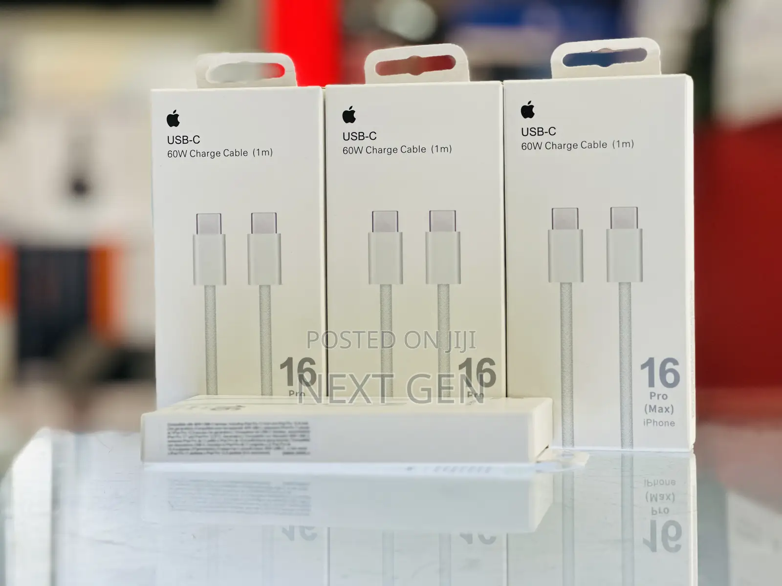 USB C-C Braided Cable 60watts