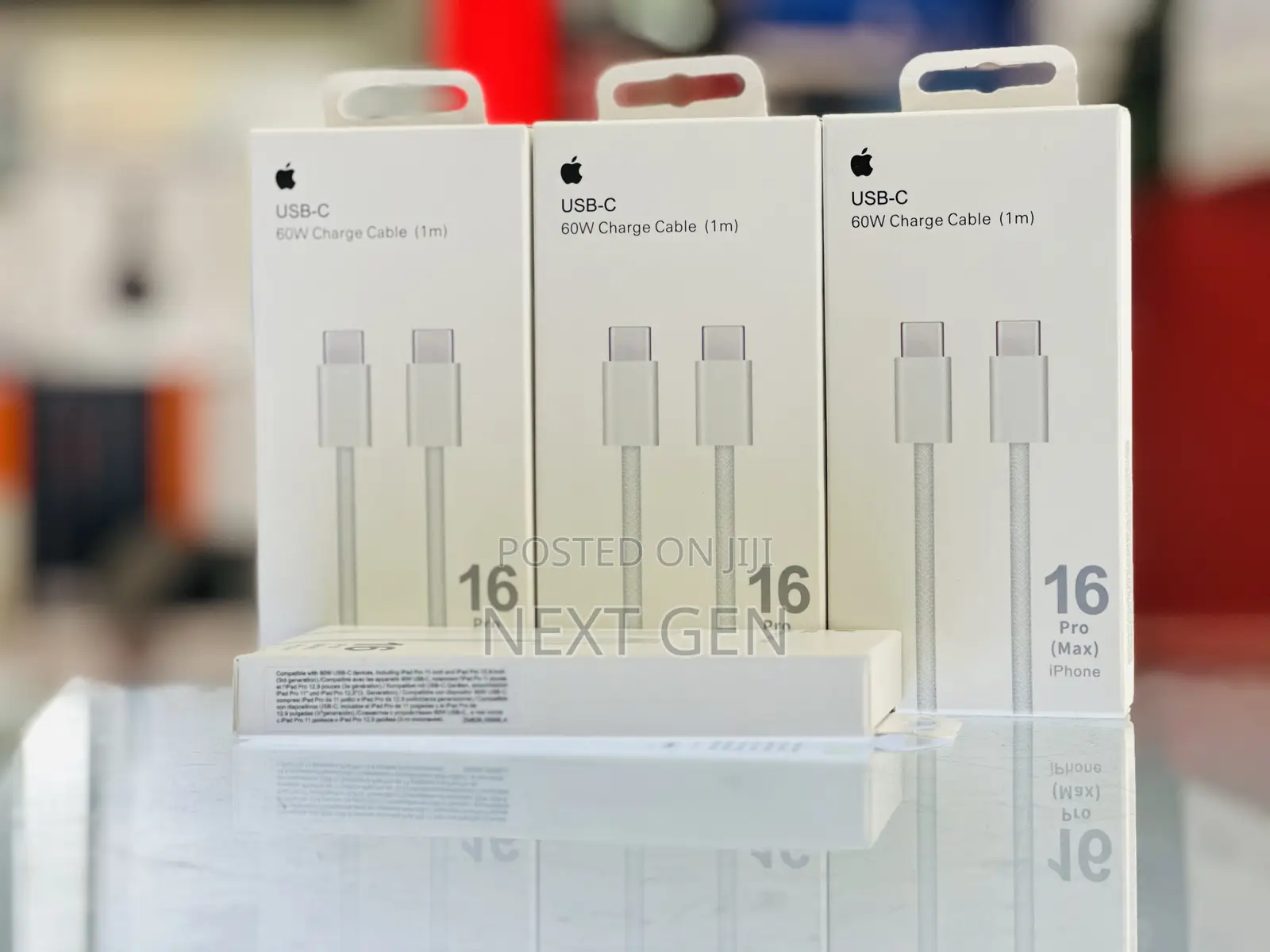 USB C-C Braided Cable 60watts