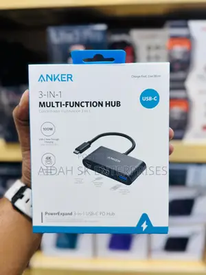 Anker USB C Hub, Powerexpand 3-in-1 USB C Hub