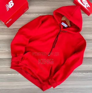 Red Clear Thick Jumpers. Plain