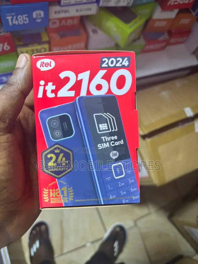 New Itel it2160 Black