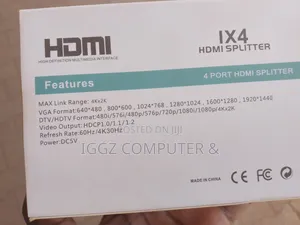 4 Port HDMI Splitter