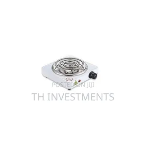 Hot Plate Electric Cooker- Single-Coil - White