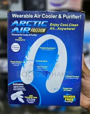 New Wearable Air Cooler and Purifier