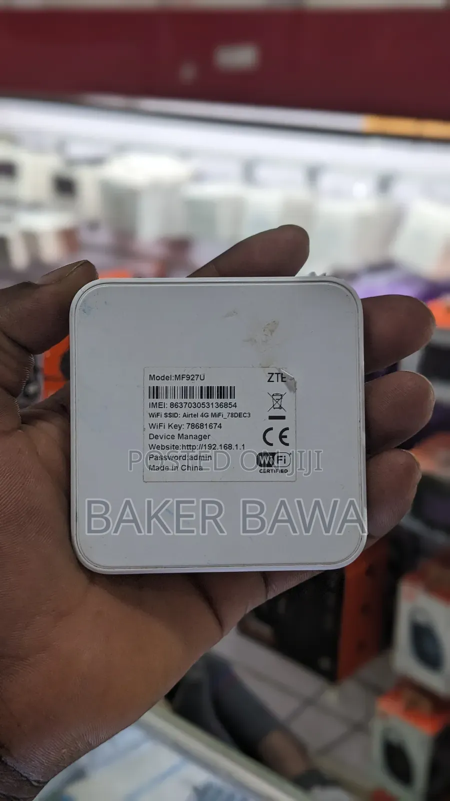 Airtel 4G Wi-Fi Unlocked
