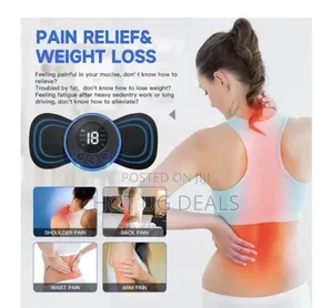 Wireless Neck Massager With 8 Modes, 19 Strength Levels