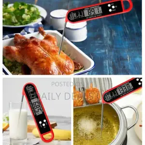 Foldable Coffee Thermometer Beverage Meat Food Thermometer